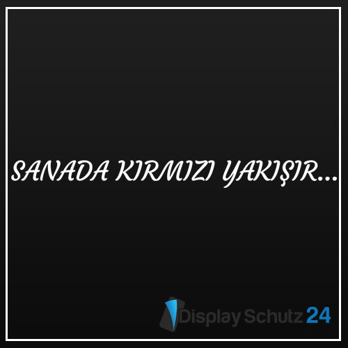 Sanada Kırmızı Yakışır - Sticker