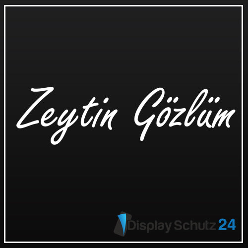 Zeytin Gözlüm - Sticker